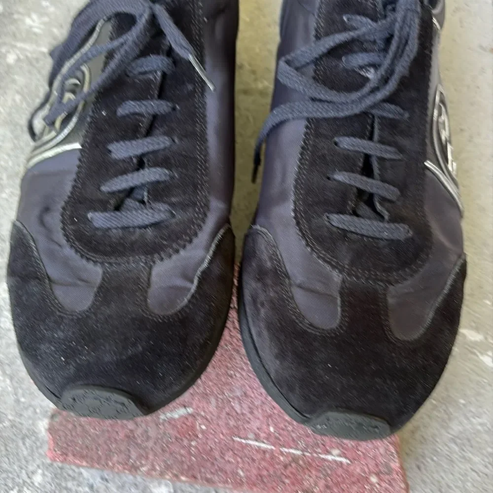 Gucci, nylon and suede men’s sneakers
